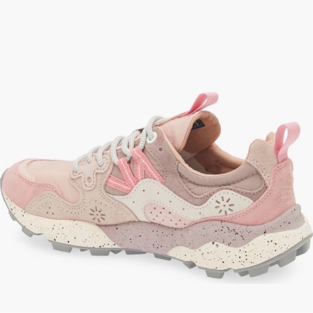 NWT Flower Mountain Yamano 3 Sneaker in Cipria Beige - Picture 3 of 15